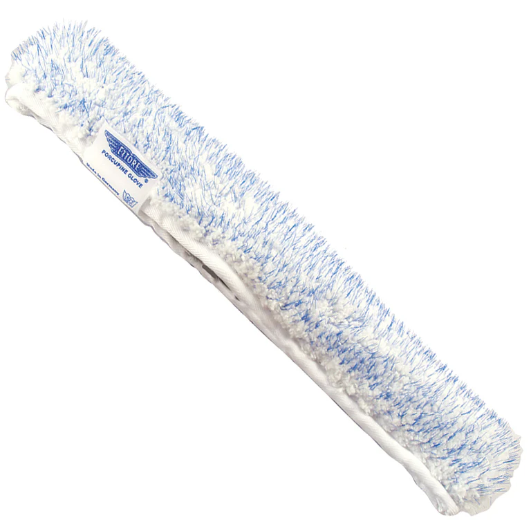 Ettore Porcupine Microfiber Window Washer Sleeve with Scrubbing Bristles